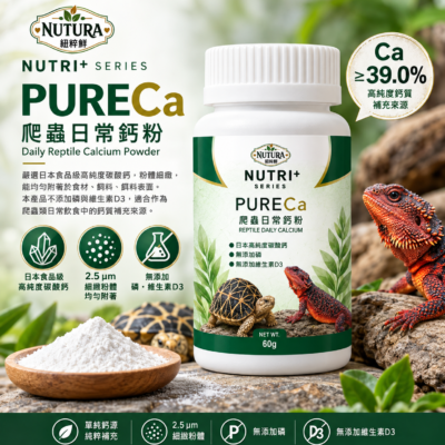 紐粹鮮 爬蟲日常鈣粉
